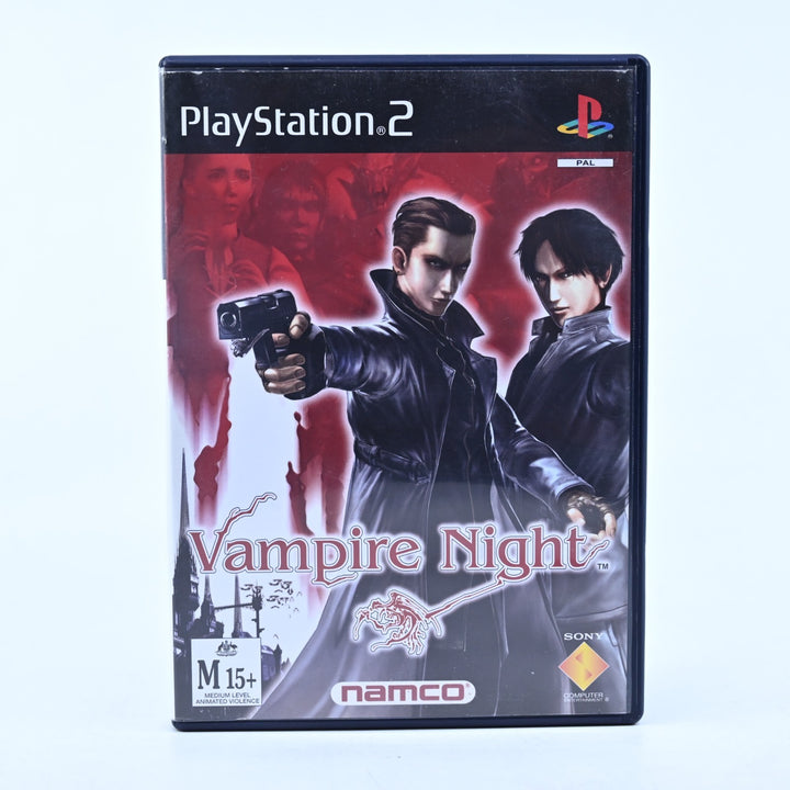 Vampire Night - Sony Playstation 2 / PS2 Game + Manual - PAL - MINT DISC!