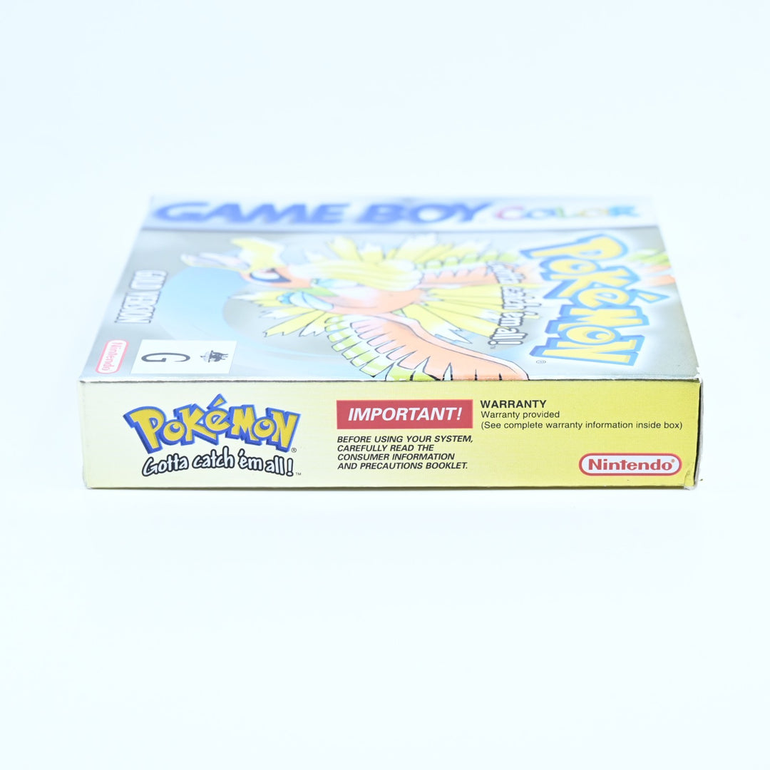 Pokemon Gold Version - Nintendo Gameboy Color Boxed Game - PAL - FREE POST!