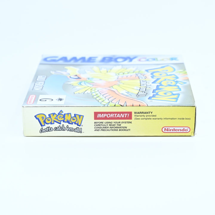 Pokemon Gold Version - Nintendo Gameboy Color Boxed Game - PAL - FREE POST!