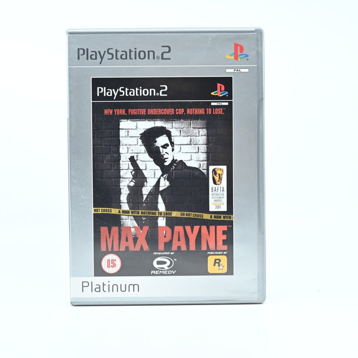 Max Payne - Sony Playstation 2 / PS2 Game - PAL - MINT DISC!