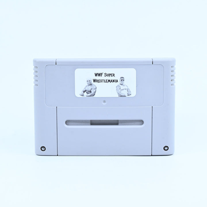 WWF Super Wrestlemania - Super Nintendo / SNES Game - PAL - FREE POST!