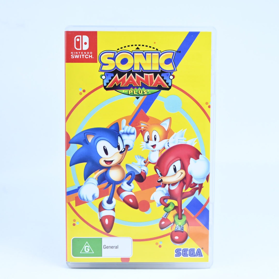 Sonic Mania Plus - Nintendo Switch Game - FREE POST!