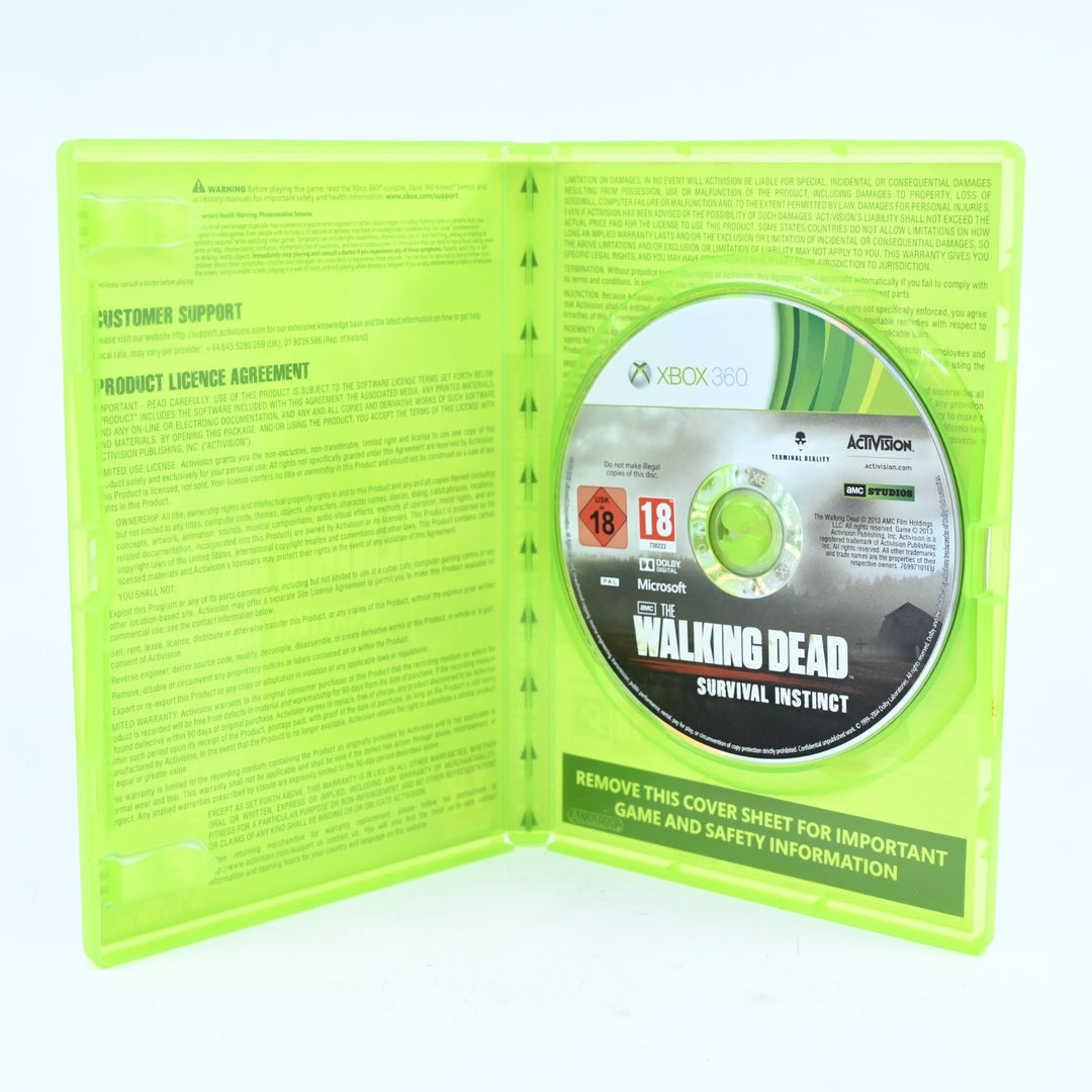 The Walking Dead Survival Instinct - Xbox 360 Game - PAL - MINT DISC!