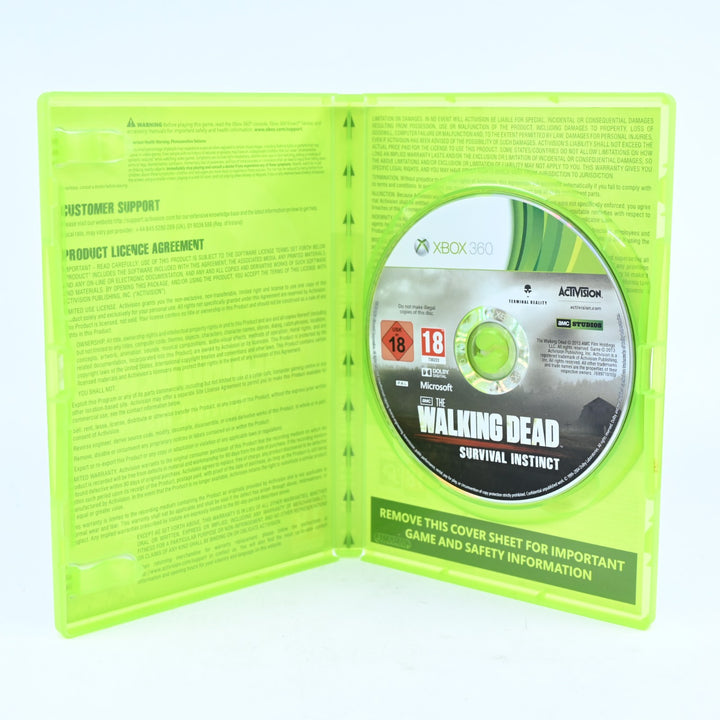 The Walking Dead Survival Instinct - Xbox 360 Game - PAL - MINT DISC!