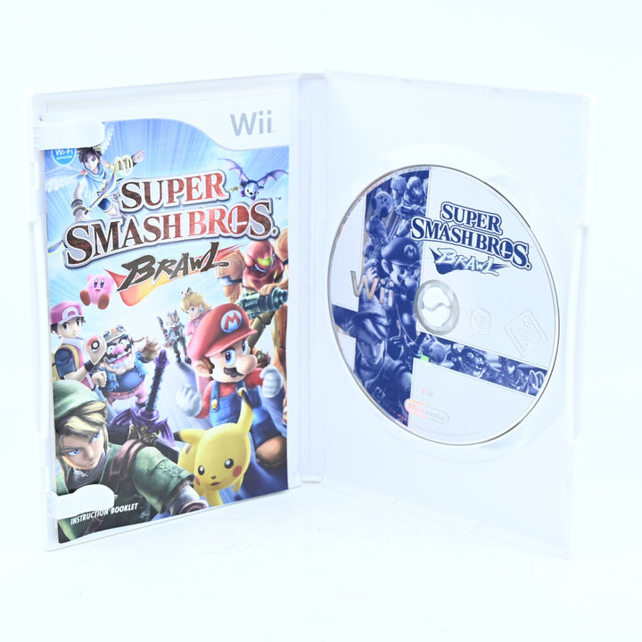 Super Smash Bros. Brawl - Nintendo Wii Game + Manual - PAL - MINT DISC!