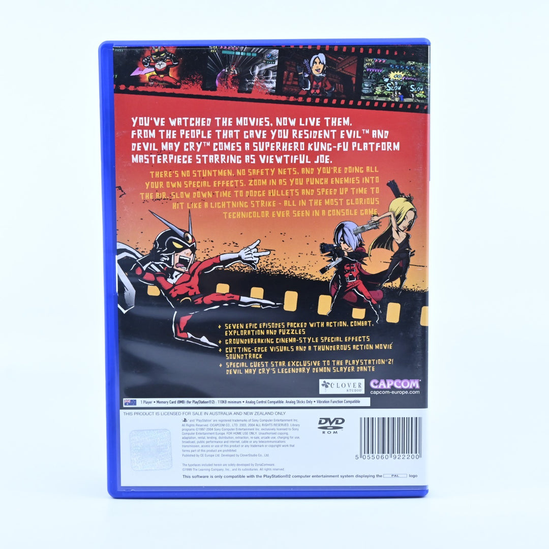 Viewtiful Joe - Sony Playstation 2 / PS2 Game + Manual - PAL - MINT DISC!