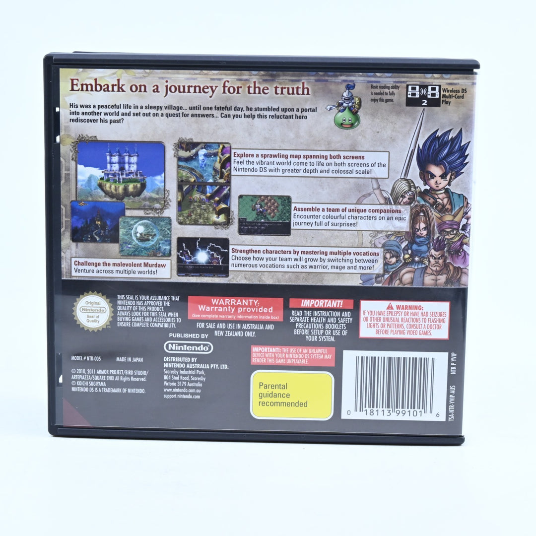 Dragon Quest VI: Realms Of Reverie - Nintendo DS Game - PAL + Manual
