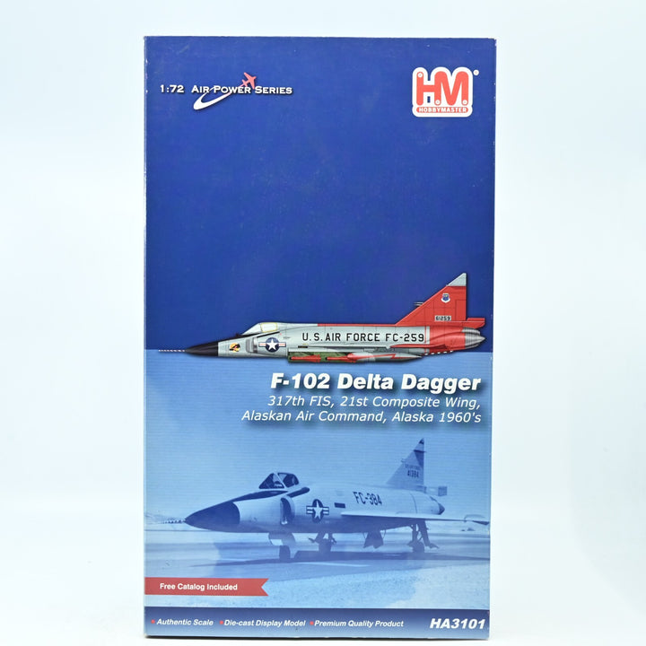 Hobby Master 1:72 F-102 Delta Dagger 317FIS Alaskan Air Command HA3101 - Plane