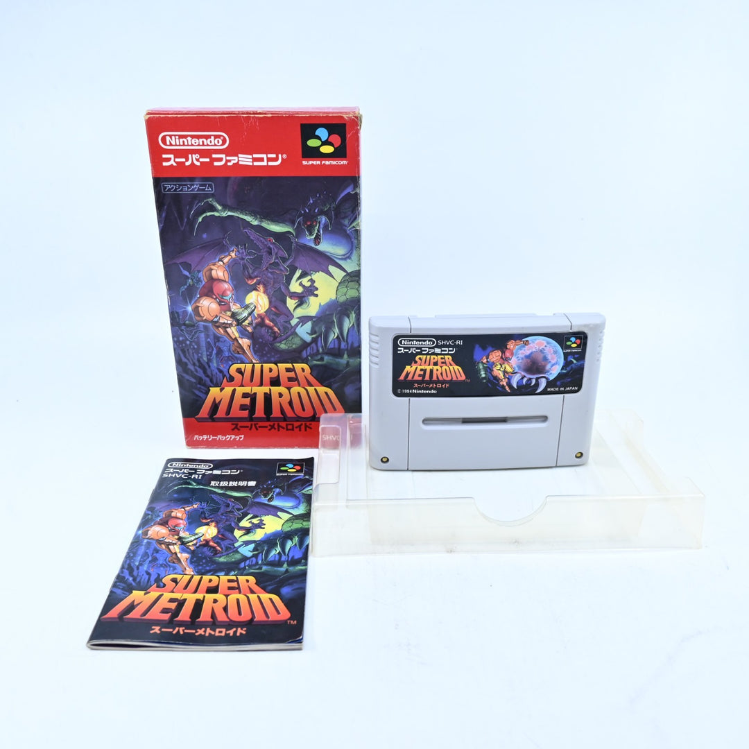 Super Metroid - SNES Game / Super Famicom Game - NTSC-J