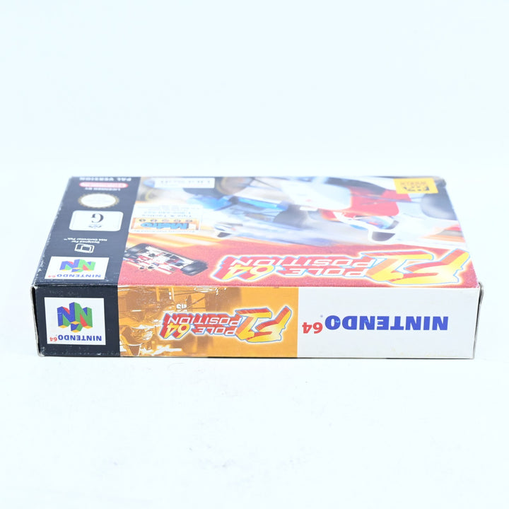 F1 Pole Position 64 - N64 / Nintendo 64 Boxed Game - PAL - FREE POST!