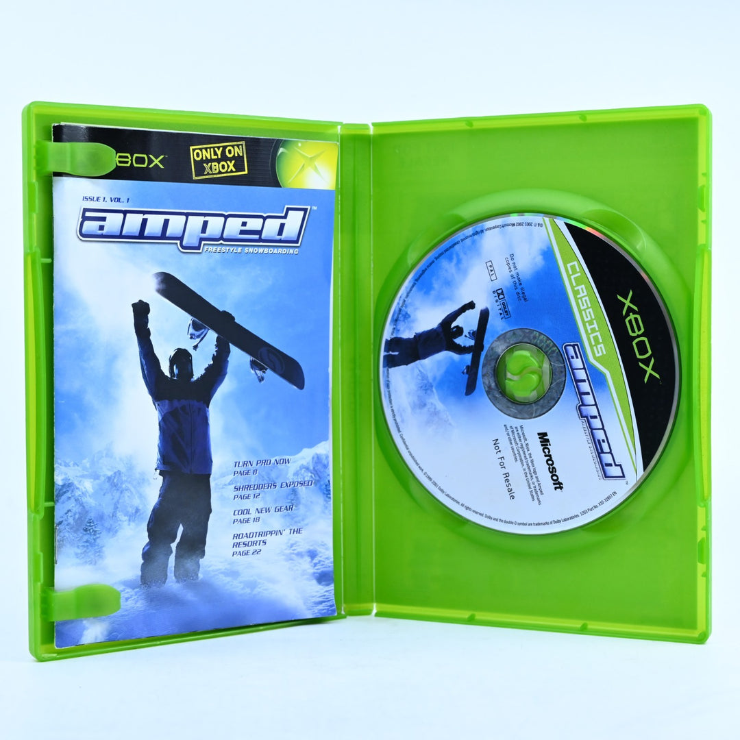Amped - Original Xbox Game + Manual - PAL - MINT DISC!
