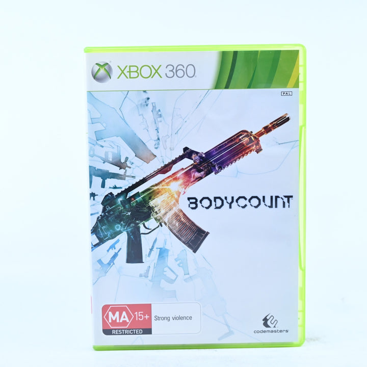 Bodycount - Xbox 360 Game + Manual - PAL - MINT DISC!