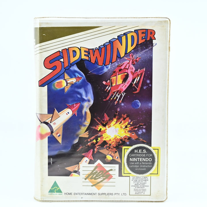Sidewinder - Piggy Back Cartridge - H.E.S / NES Game - PAL