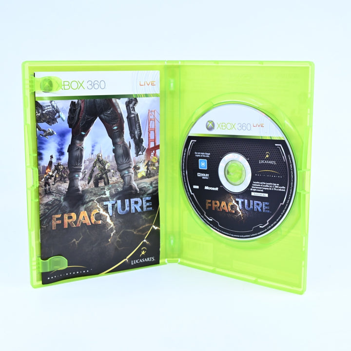 Fracture - Xbox 360 Game + Manual - PAL - MINT DISC!