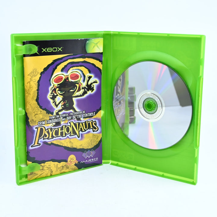 PsychoNauts - Original Xbox Game + Manual - PAL - MINT DISC!