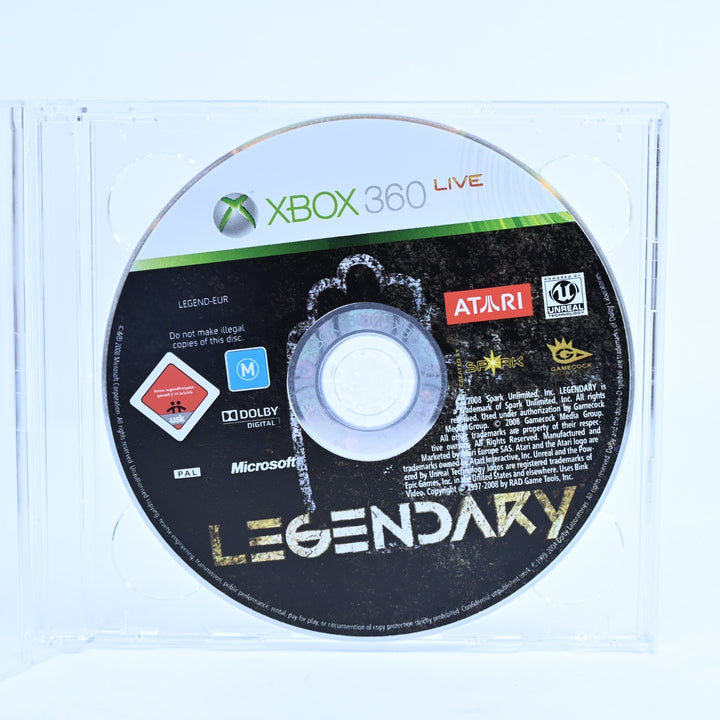 Legendary - Xbox 360 Game - Disc Only - PAL - MINT DISC!