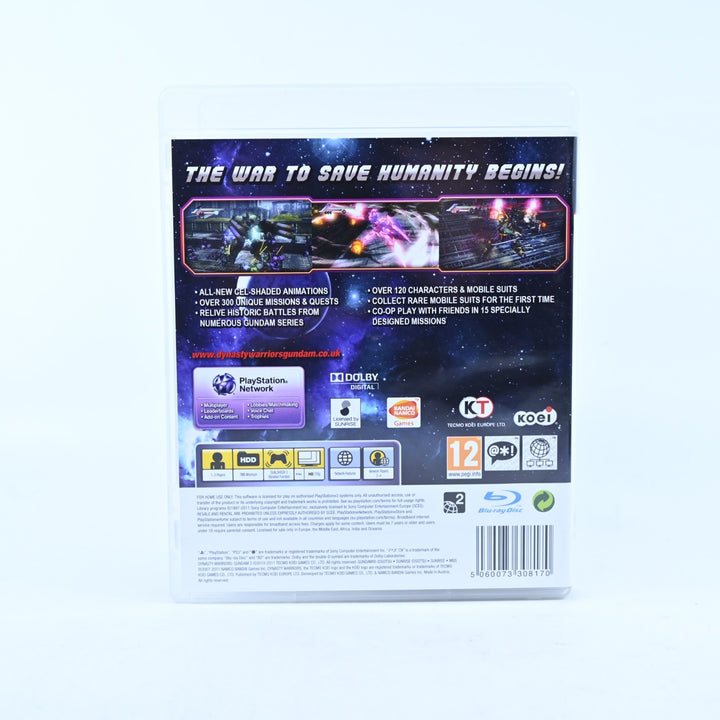 Dynasty Warriors Gundam 3 - Sony Playstation 3 / PS3 Game + Manual - MINT DISC!