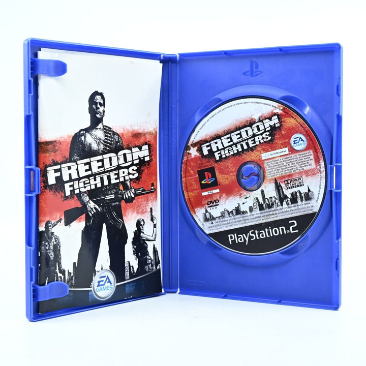 Freedom Fighters - Sony Playstation 2 / PS2 Game + Manual - PAL - MINT DISC!