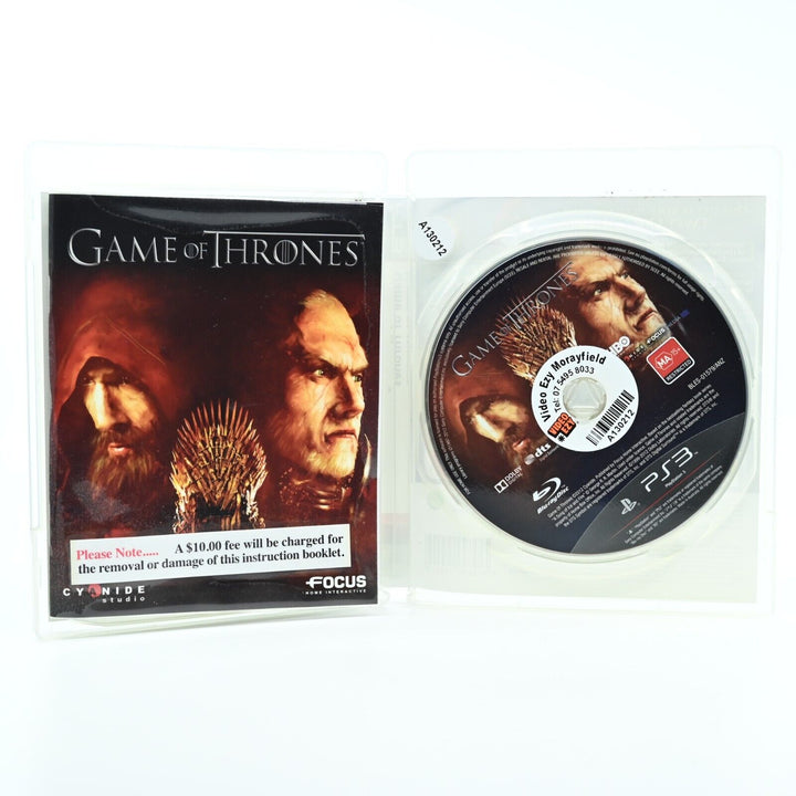 Game of Thrones - Sony Playstation 3 / PS3 Game - FREE POST!