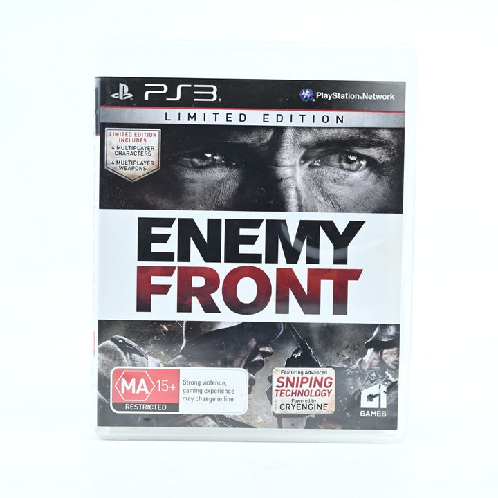 Enemy Front - Limited Edition - Sony Playstation 3 / PS3 Game + Manual