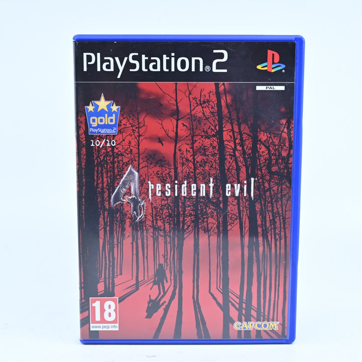 Resident Evil 4 - Sony Playstation 2 / PS2 Game + Manual - PAL - MINT DISC!
