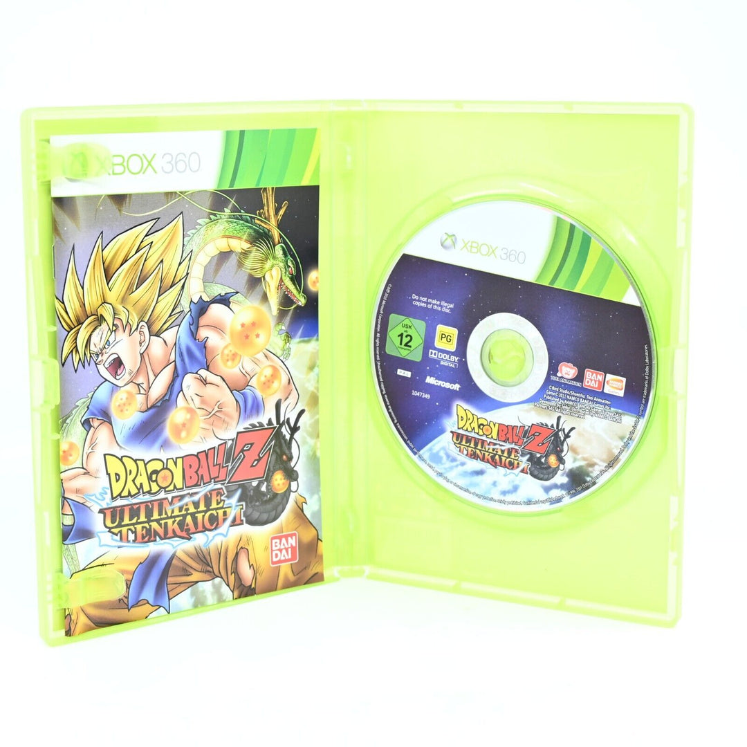 Dragon Ball Z: Ultimate Tenkaichi - Xbox 360 Game + Manual - PAL - MINT DISC!