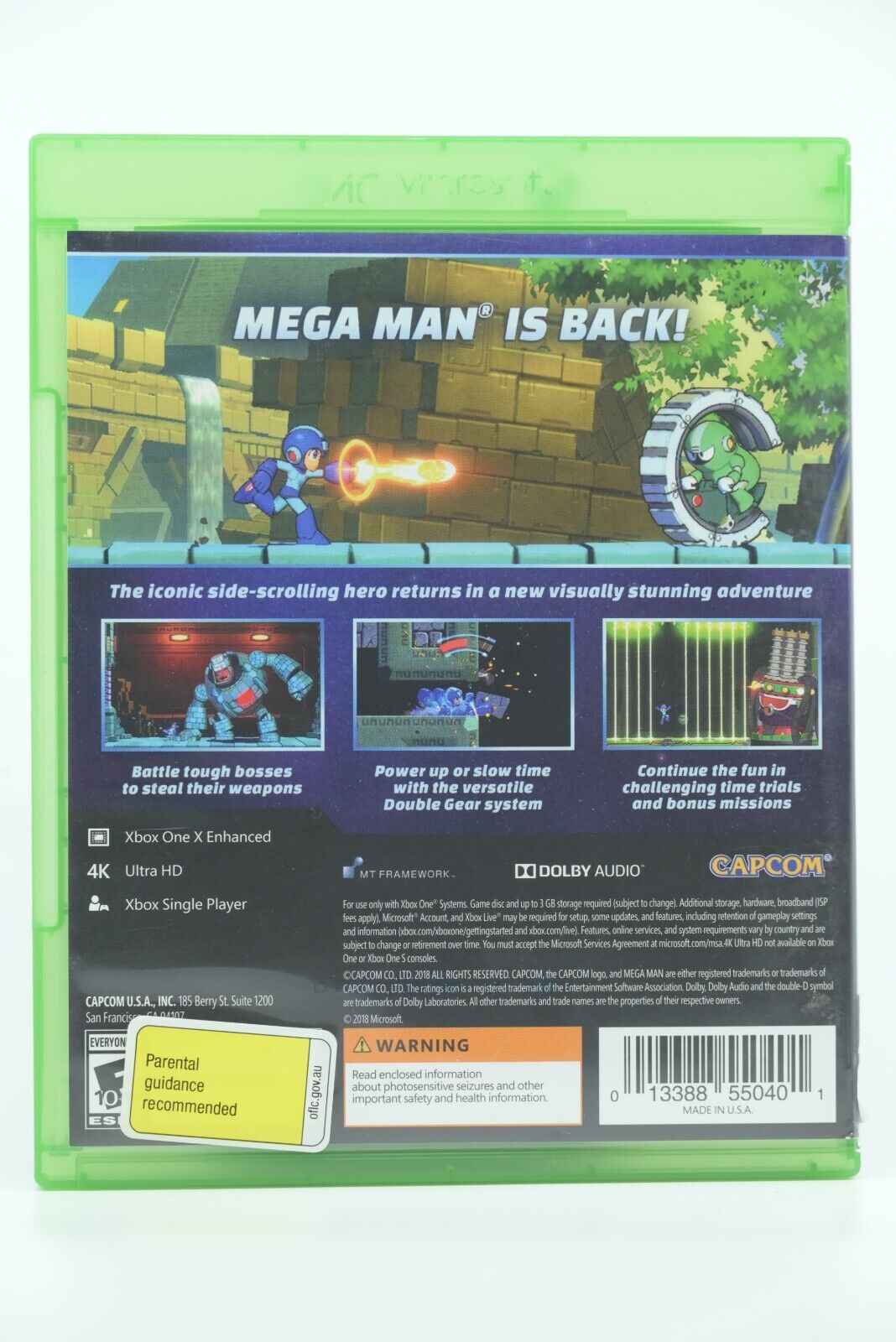 Megaman 11 - Xbox One Game - PAL - FREE POST!