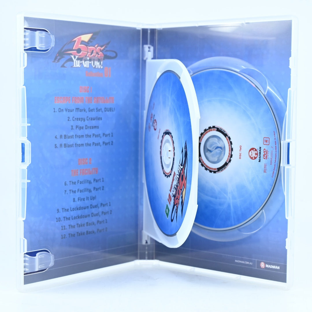 SIGNED BY VERONICA TAYLOR! YU-GIOH! 5D's Collection 01 - Region 4 DVD