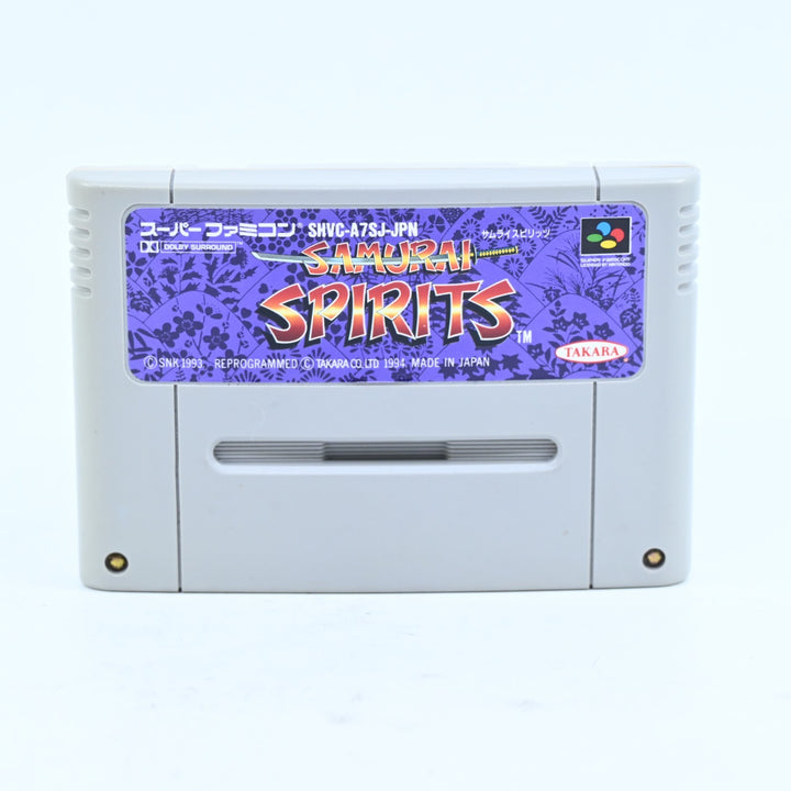 Samurai Spirits - SNES Game / Super Famicom Game - NTSC-J