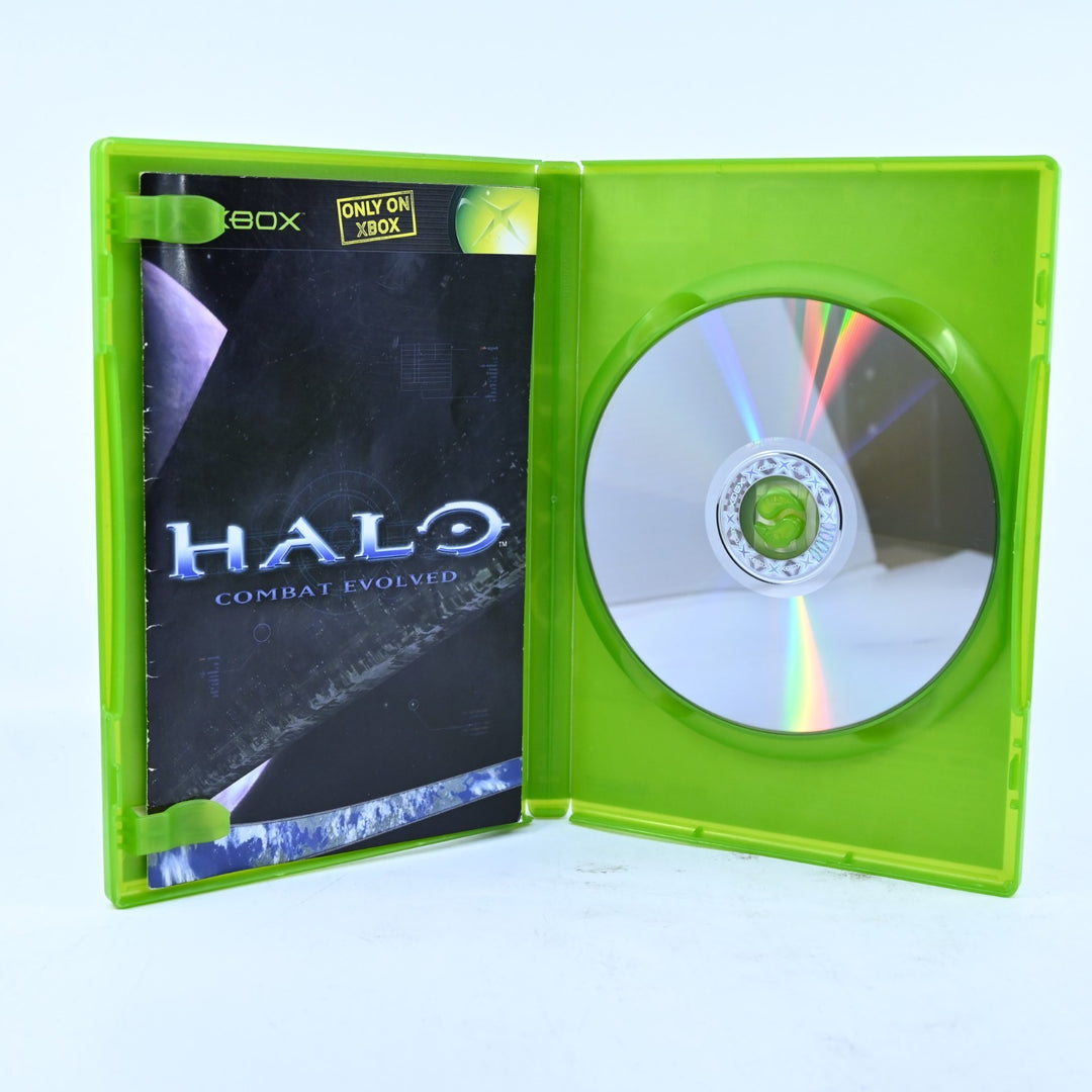 Halo: Combat Evolved - Original Xbox Game + Manual - PAL - MINT DISC!