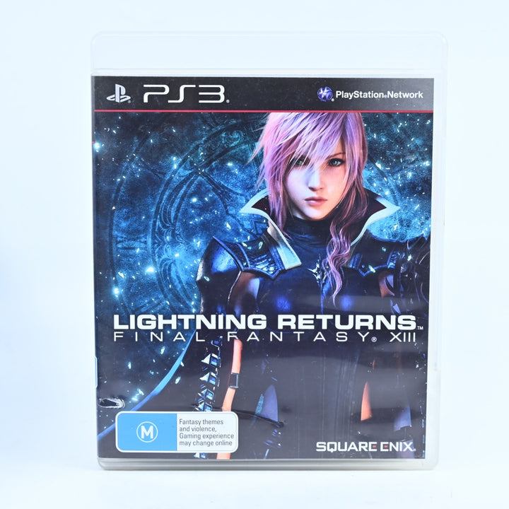 Lightning Returns: Final Fantasy XIII - Sony Playstation 3 / PS3 Game + Manual