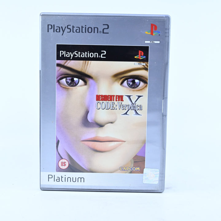 Resident Evil Code: Veronica X - Sony Playstation 2 / PS2 Game + Manual - PAL