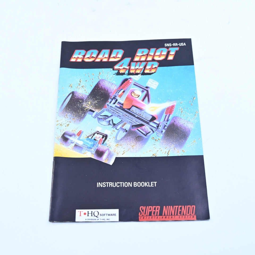Road Riot 4WD - Super Nintendo Entertainment System / SNES Boxed Game - NTSC