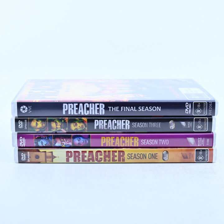 Preacher - Complete Seasons 1-4 - Regions 1 & 4 - DVD