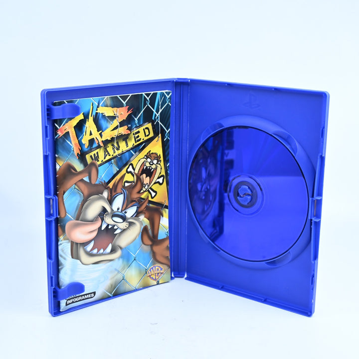 Taz Wanted - Sony Playstation 2 / PS2 Game + Manual - PAL - MINT DISC!