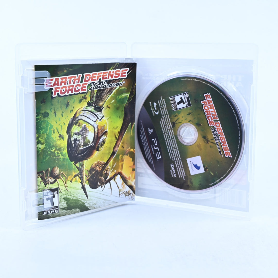 Earth Defense Force: Insect Armageddon - Sony Playstation 3 / PS3 Game + Manual