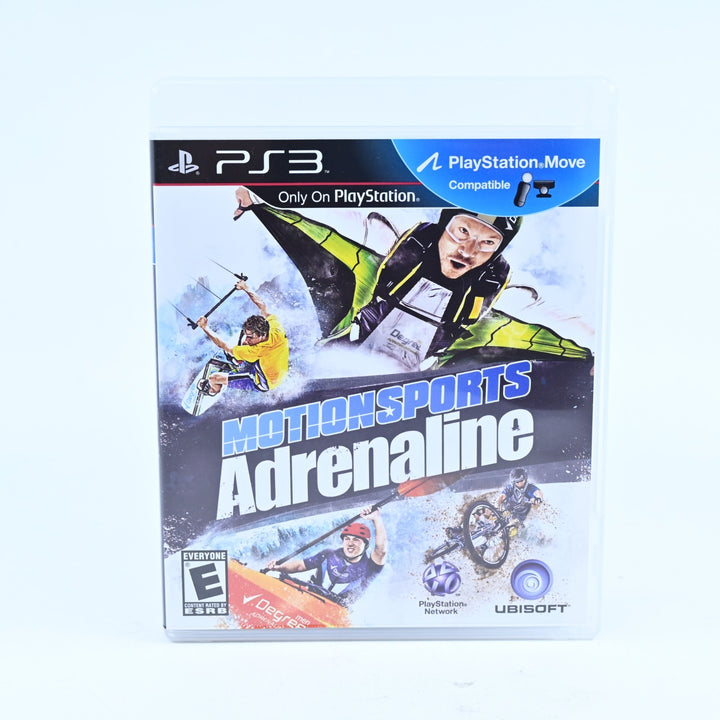 Motion Sports Adrenaline - Sony Playstation 3 / PS3 Game + Manual - Region Free