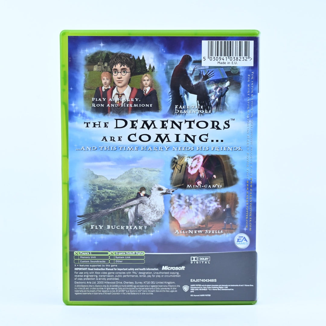 Harry Potter and the Prisoner of Azkaban - Original Xbox Game + Manual - PAL
