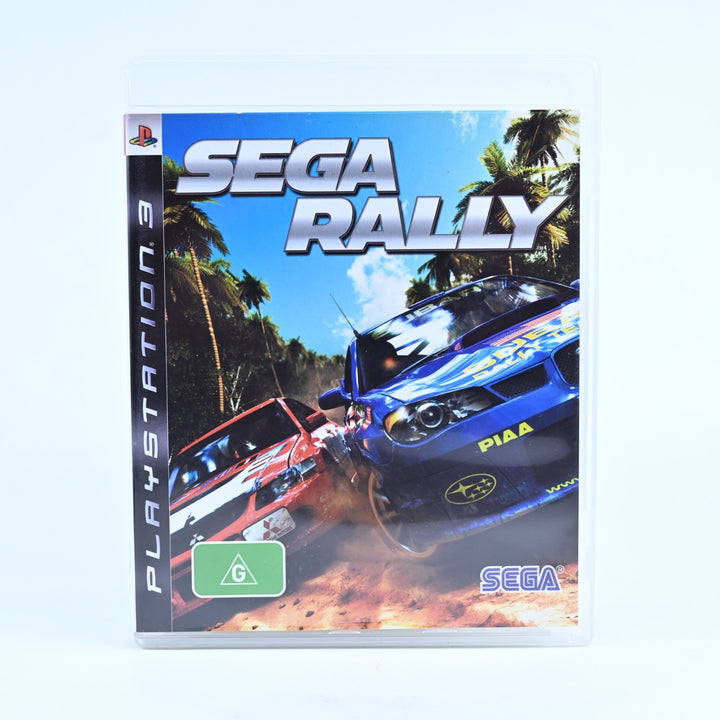 Sega Rally - Sony Playstation 3 / PS3 Game + Manual - MINT DISC!