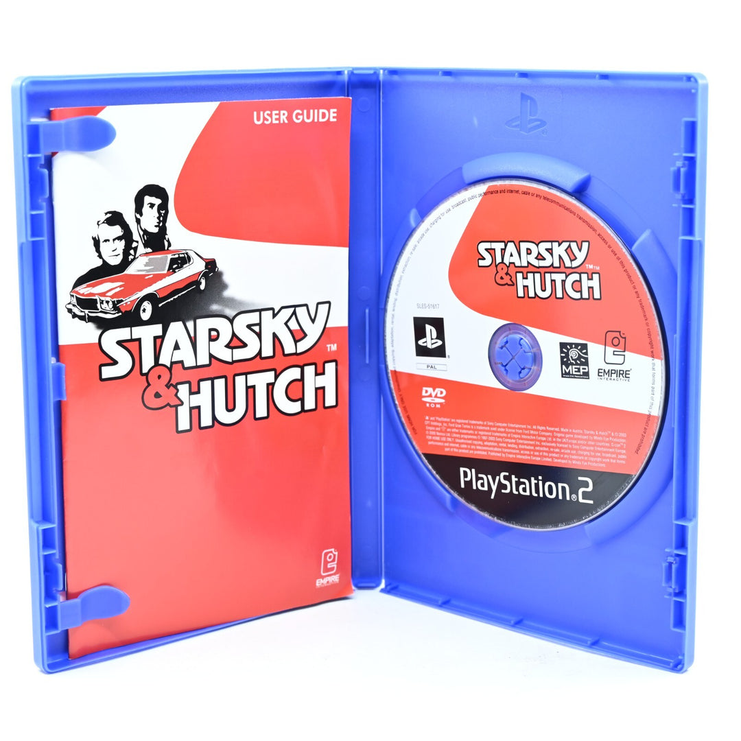 Starsky &amp; Hutch - Sony Playstation 2 / PS2 Game + Manual - PAL - MINT DISC!