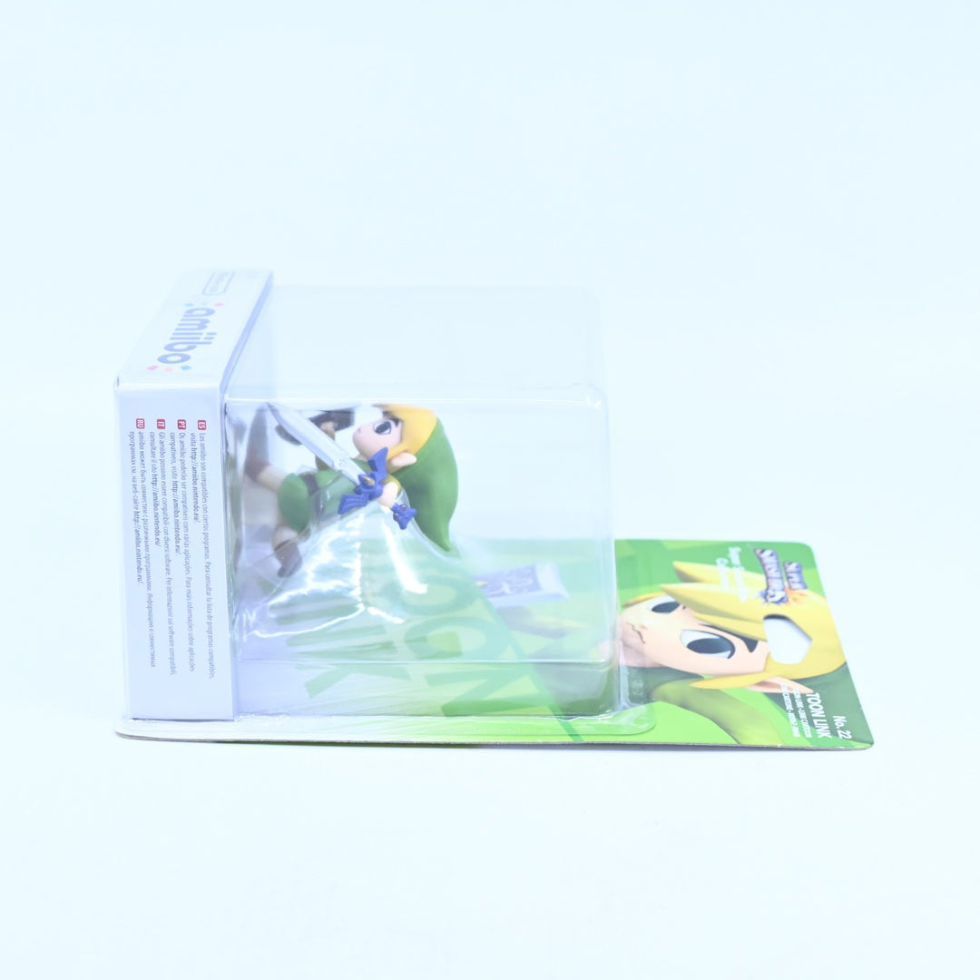 SEALED! Toon Link Amiibo No. 22 - Super Smash Bros. Collection - Toy