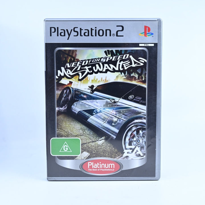 Need for Speed: Most Wanted - Sony Playstation 2 / PS2 Game + Manual - PAL