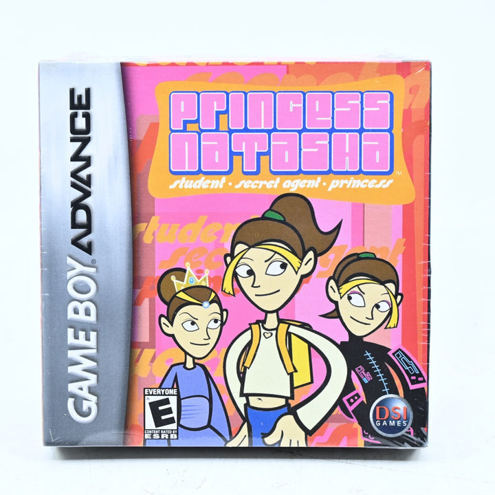 SEALED! Princess Natasha: Student Secret Agent - Gameboy Advance/GBA Boxed Game