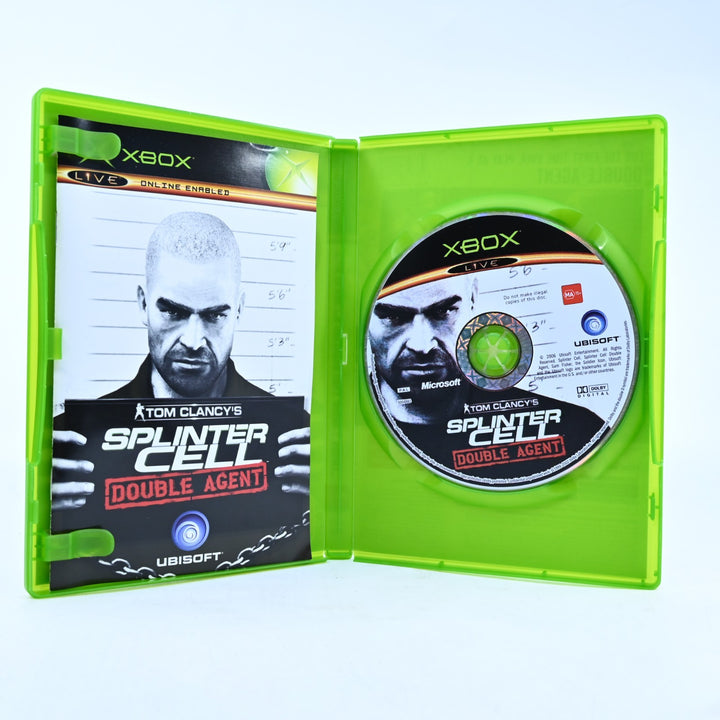 Tom Clancy's Splinter Cell: Double Agent - Original Xbox Game + Manual - PAL