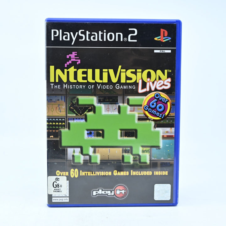 Intellivision Lives History of Video Gaming - Sony  PS2 Game + Manual MINT DISC!