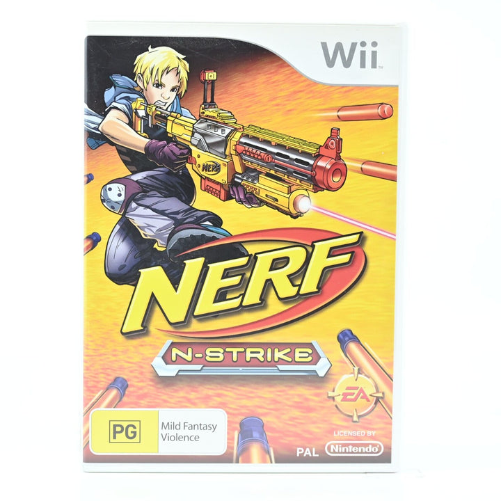 Nerf N-Strike - Nintendo Wii Game - PAL - FREE POST!