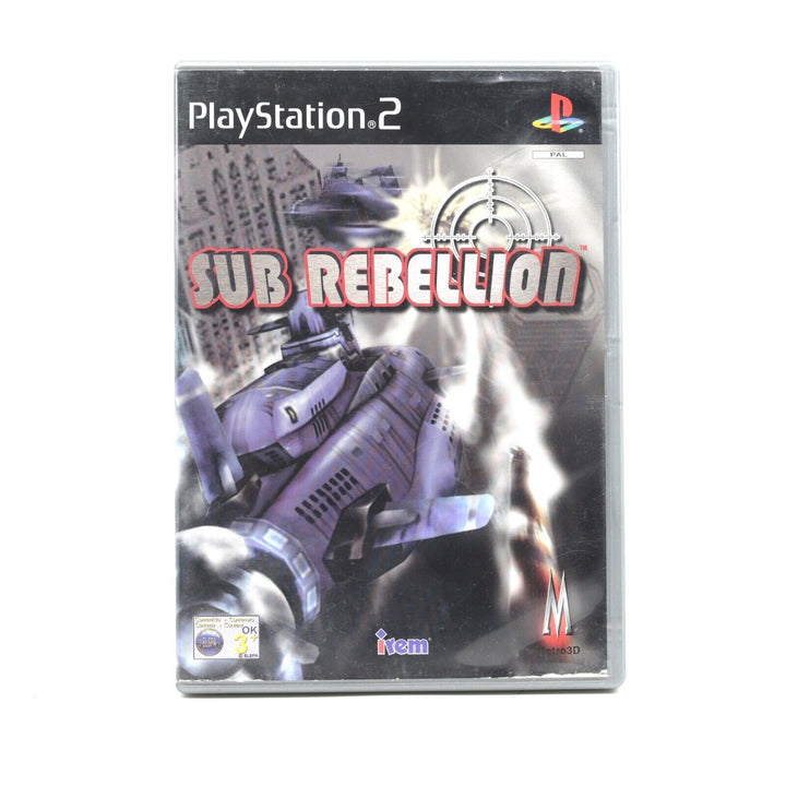 Sub Rebellion - Sony Playstation 2 / PS2 Game - PAL - FREE POST!