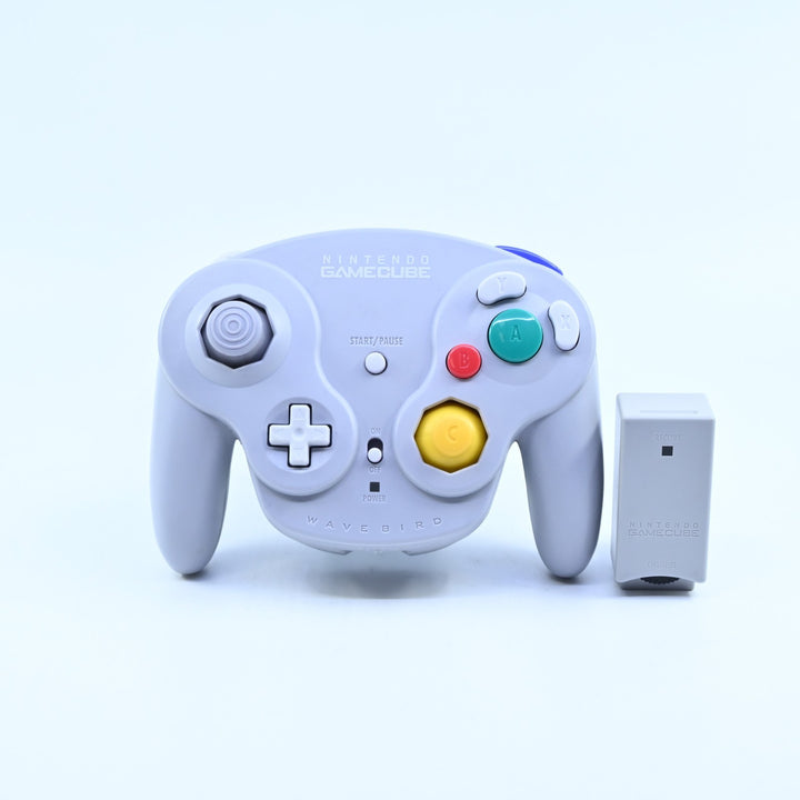 Wavebird Wireless Controller + Receiver - Nintendo Gamecube Accessory - PAL