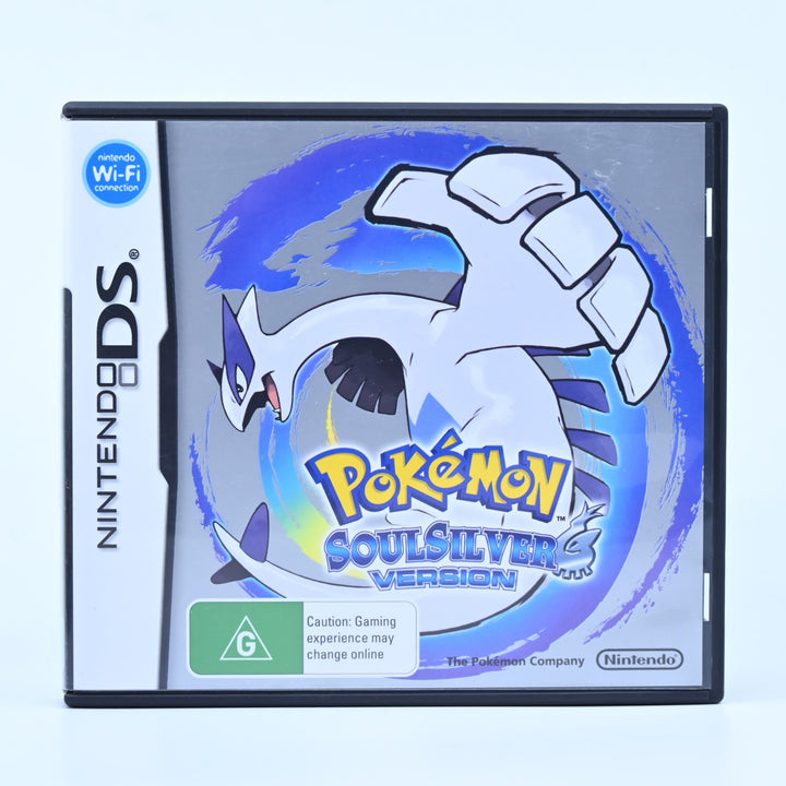 Pokemon SoulSilver - Nintendo DS Game - AUS PAL + Manual - Soul Silver