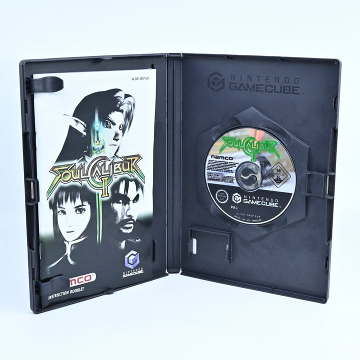 SoulCalibur II - Nintendo Gamecube Game + Manual - PAL - Soul Calibur II